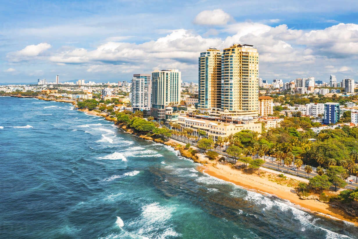 Panoramic view of Santo Domingo, Dominican Republic