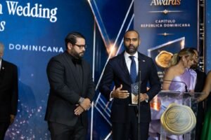 CODESSD representatives receiving sustainability recognition at the 2026 LAWA Awards