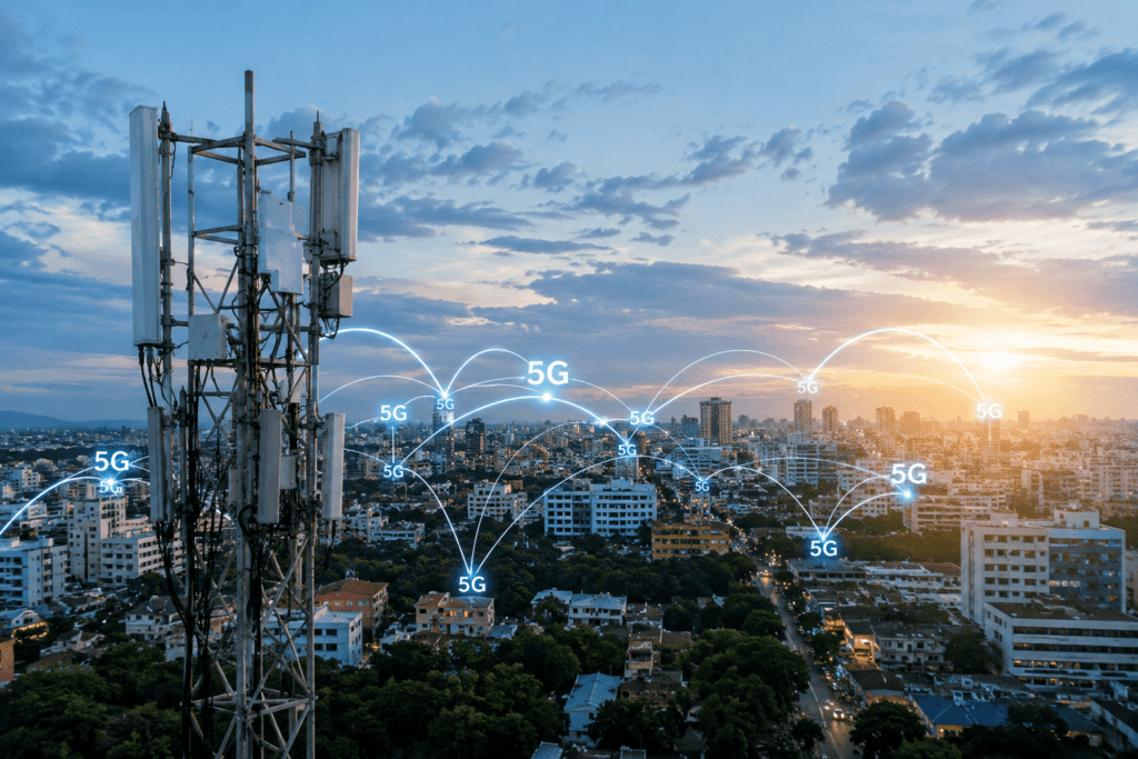 Mobile internet and fiber-optic connectivity in the Dominican Republic