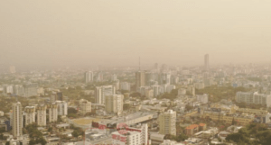 Extreme Heat and Saharan Dust