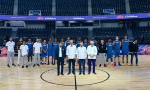 Interior of the renovated Arena Banreservas in Santo Domingo