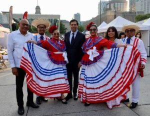 Dominican cultural performances at Toronto's Panamerican Food and Music Festival