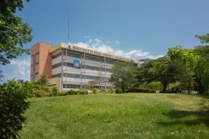 River channel in the Dominican Republic under environmental protection measures