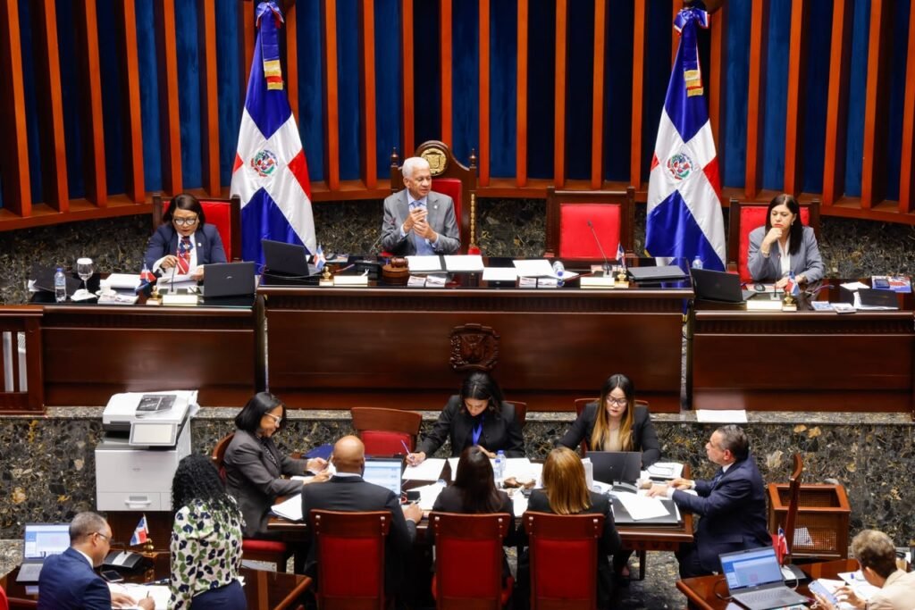 Dominican Senate during a legislative session in Santo Domingo