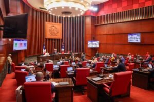 Dominican Senate during an extraordinary legislative session