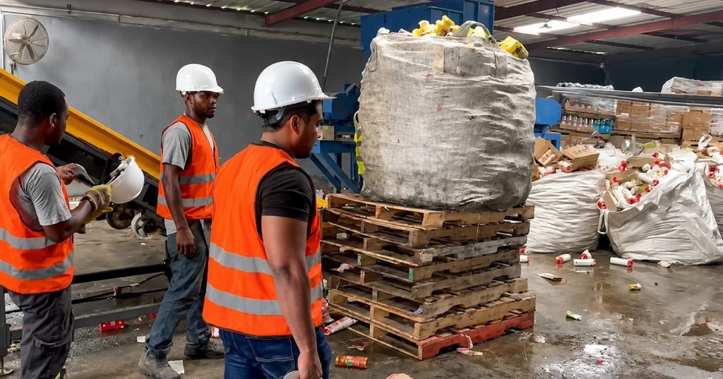 Authorities destroy expired food products seized in San Cristóbal