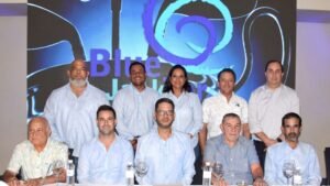 Golfers competing at Puerto Plata Golf Club tournament