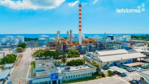 EFIDOMSA refinery during scheduled maintenance operations