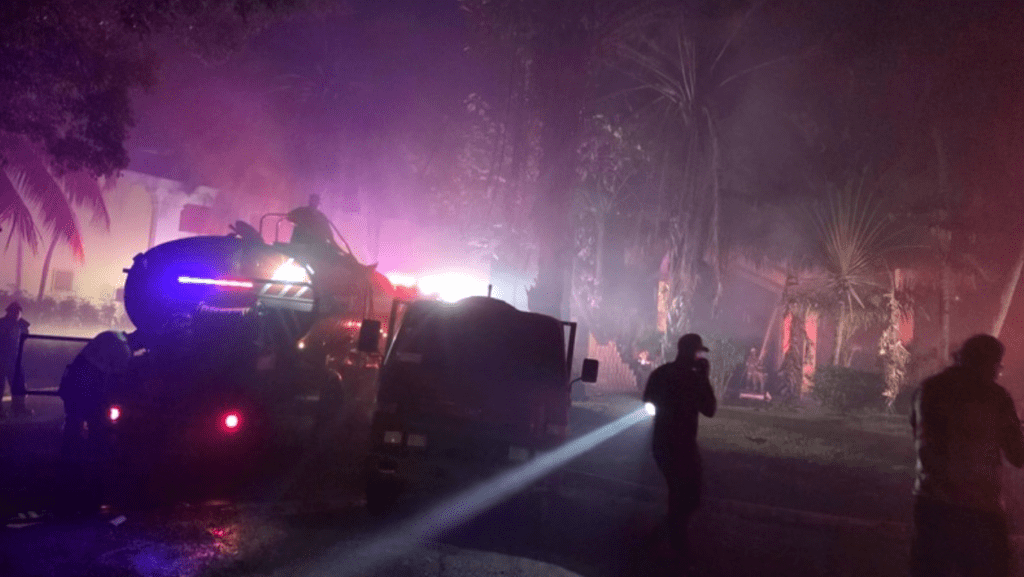 Emergency crews respond to fire at Senator Hotels complex in Puerto Plata