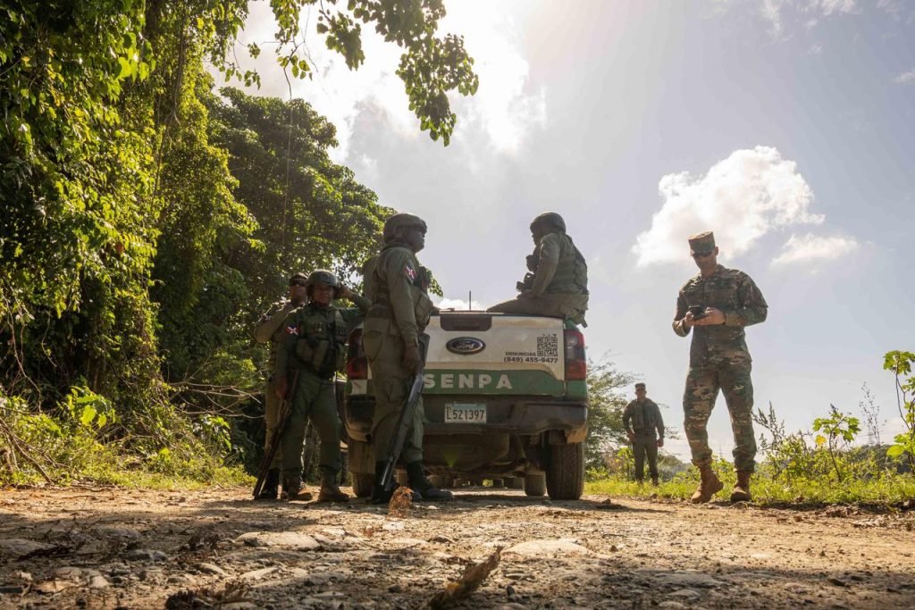 SENPA officers conducting environmental protection operations in the Dominican Republic