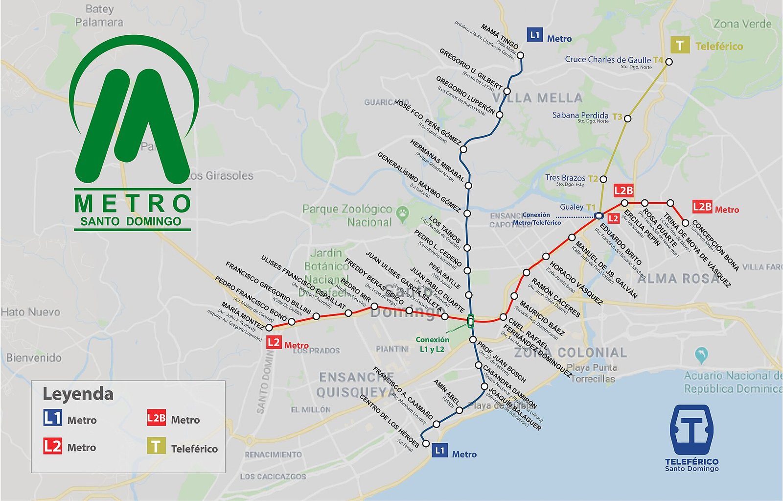 Santo Domingo Metro Lines