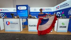 Dominican companies showcasing export products at international trade fairs