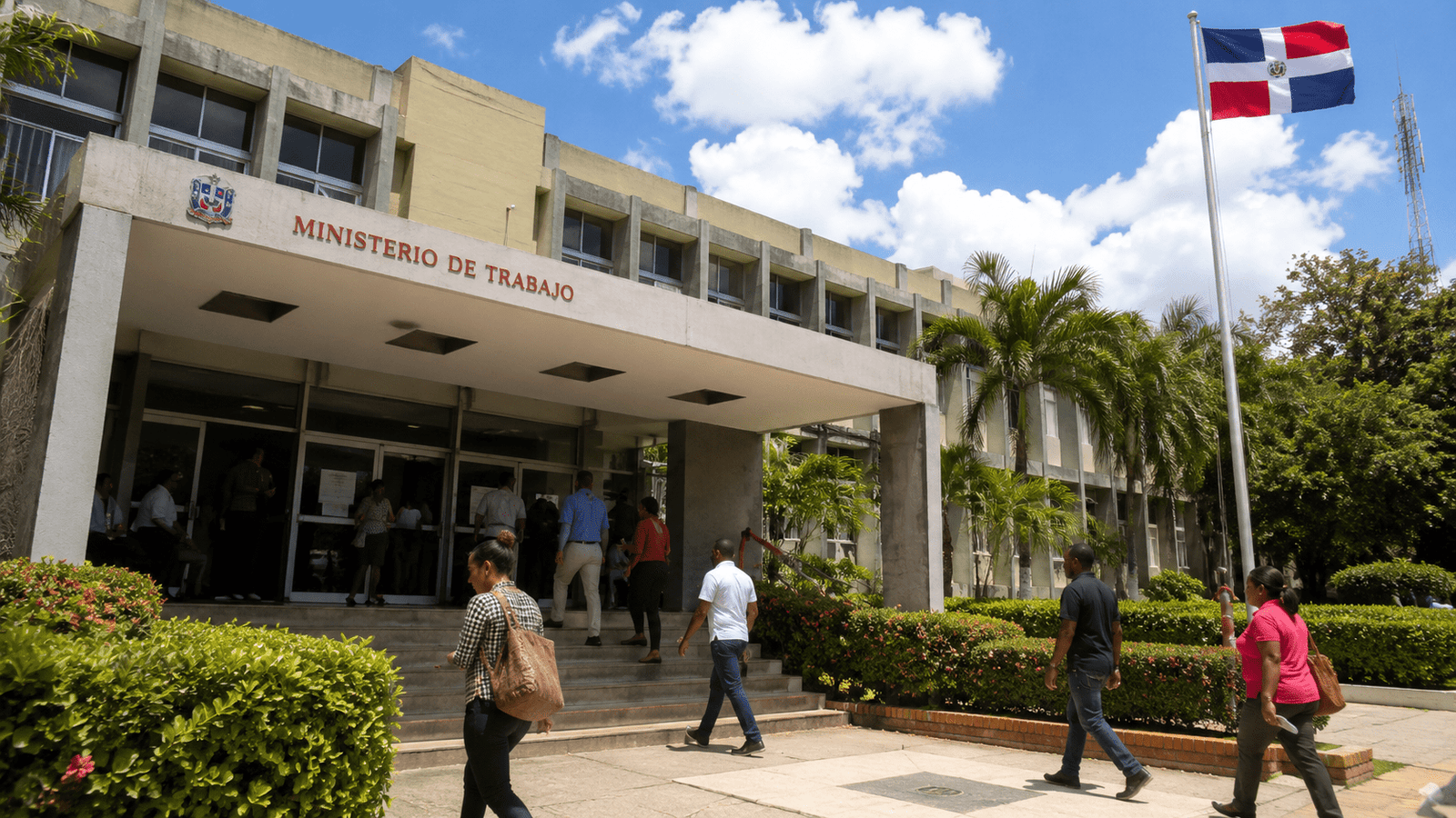 Exterior of the Dominican Republic Ministry of Labor headquarters