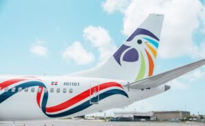 Arajet aircraft representing growing air connectivity between New York and Dominican Republic