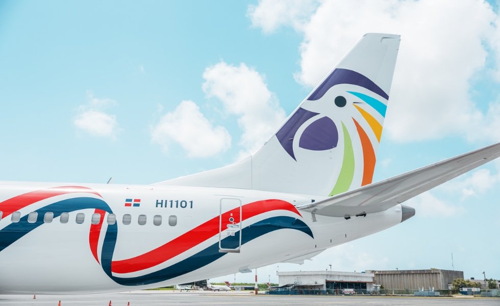 Arajet aircraft representing growing air connectivity between New York and Dominican Republic