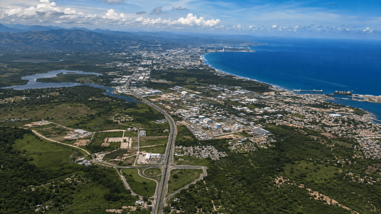 Major business cities across the Dominican Republic