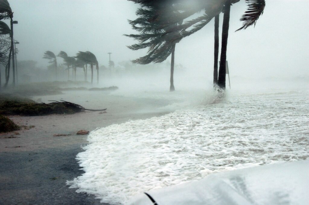 Tropical weather over the Dominican Republic during hurricane season