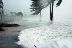 Tropical weather over the Dominican Republic during hurricane season