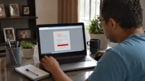 Dominican user reporting a phishing site