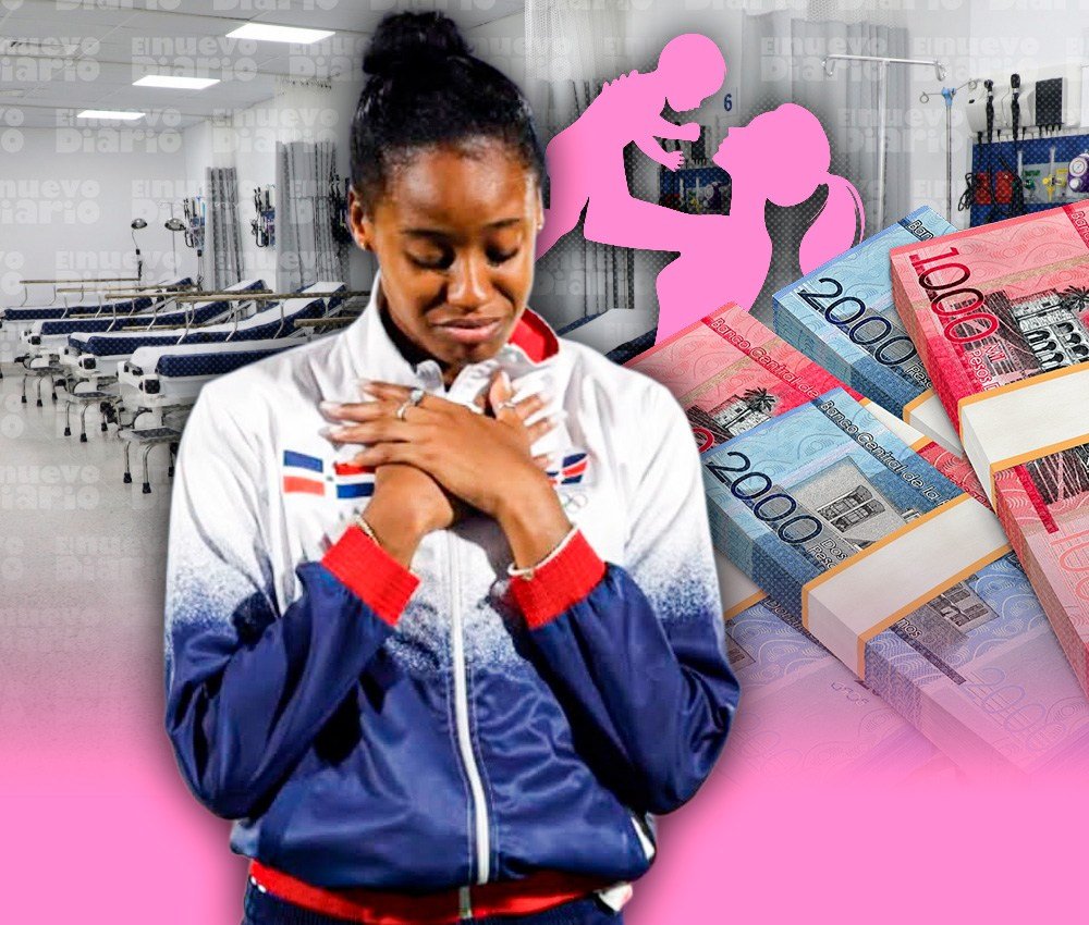 Evelina Minaya celebrates silver medal at Santo Domingo athletics competition