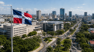 Aerial view of Santo Domingo
