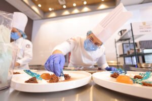 Hospitality professionals and chefs at Hostelería Summit 2026 in Santo Domingo