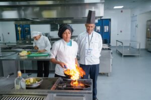 Students training at INFOTEP hospitality school in Higüey