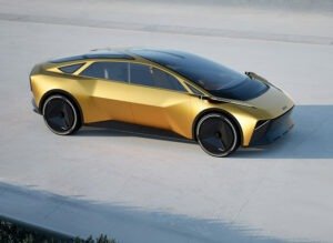 Kia Vision Meta Turismo concept displayed at Milan Design Week
