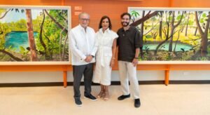 La Cantera exhibition space showcasing emerging Dominican visual artists
