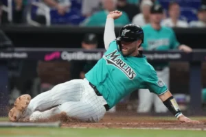 MLB players competing during Sunday baseball games across the league