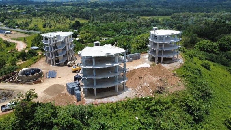 NOOM Arakúa residential buildings under construction in Miches