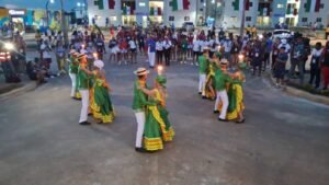 Nightly cultural performances at the Santo Domingo 2026 Games village