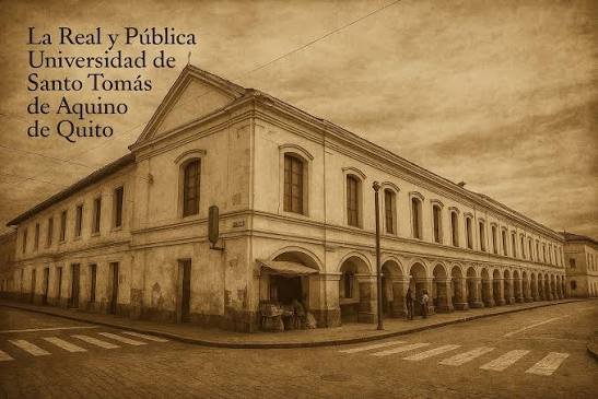Historic site of the University of Santo Tomás de Aquino in Santo Domingo