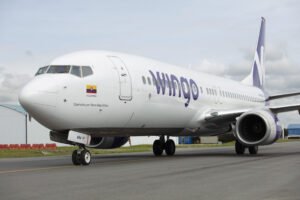 Wingo aircraft representing new air connectivity between Bogotá and Puerto Plata