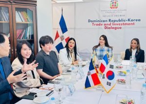 Dominican and Korean business representatives at a trade and investment meeting