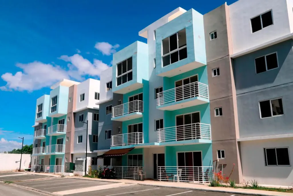 Low-cost housing developments supported by real estate trusts in Dominican Republic