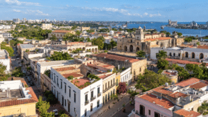 Aerial view of Santo Domingo's Colonial City