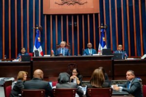 Dominican Senate during consideration of Public Ministry legislation